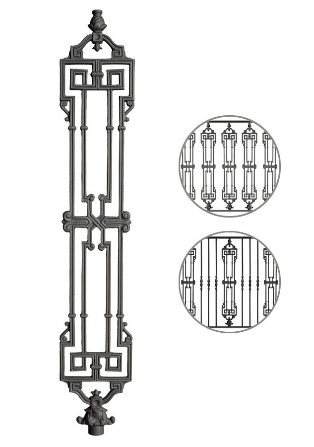 ELEMENT FOR RAILINGS OR PANELS