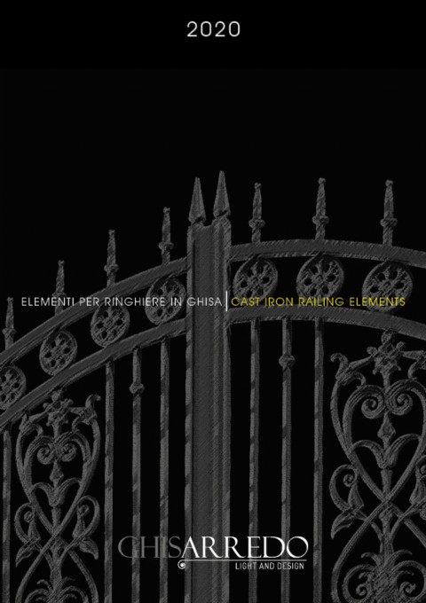 The new catalogue 2020 Cast iron railing elements is available online.