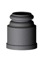 CAST IRON BASE FOR POLE