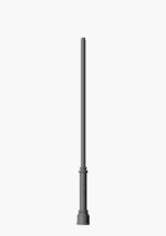 CYLINDRICAL CAST IRON AND STEEL POLE
