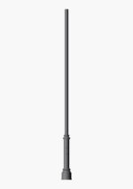 CYLINDRICAL CAST IRON AND STEEL POLE