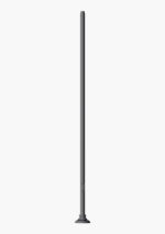 CYLINDRICAL CAST IRON AND STEEL POLE