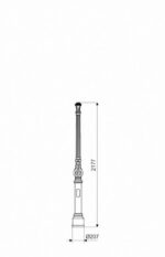 CAST IRON ARTISTIC POLE - Image 5
