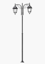 CAST IRON AND STEEL TAPERED POLE - Image 2