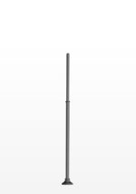 CAST IRON AND STEEL TAPERED POLE