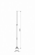 CAST IRON AND STEEL TAPERED POLE - Image 3