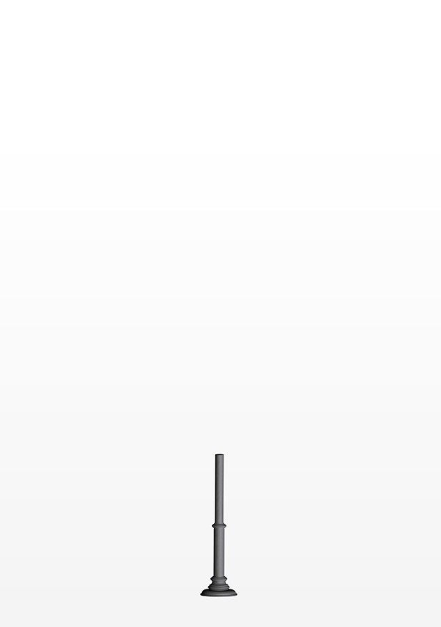 LPR099 TAPERED CAST-IRON AND STEEL POLE - Image 1