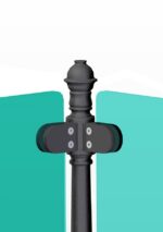 90° CLAMP FOR GLASS AND POLYCARBONATE