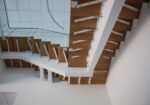 SCALA MONOTRAVE IN ACCIAIO E LEGNO - immagine 5